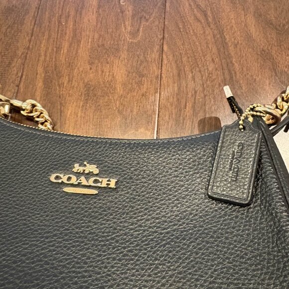 Coach Teri Shoulder Bag Black - Picture 4 of 5